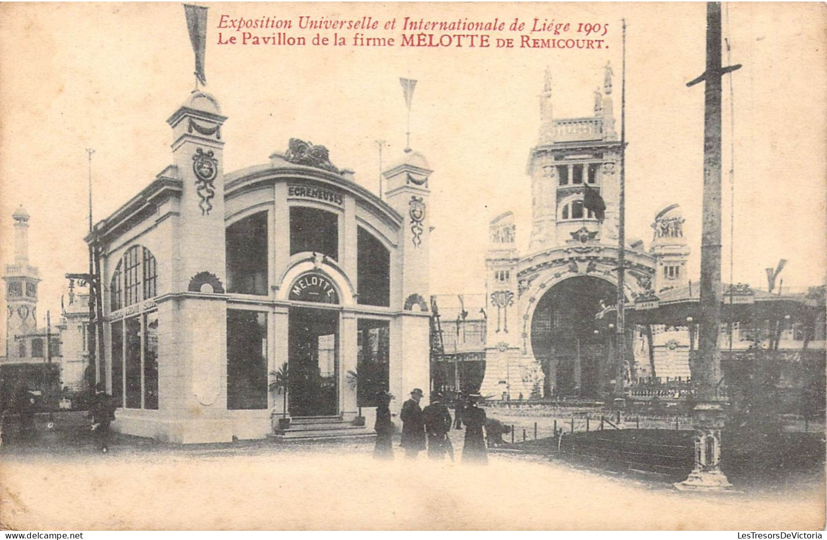 BELGIQUE - REMICOURT - Exposition De Liége 1905 - Pavillon De La Firme Mélotte De Rémicourt - Carte Postale Ancienne - Remicourt
