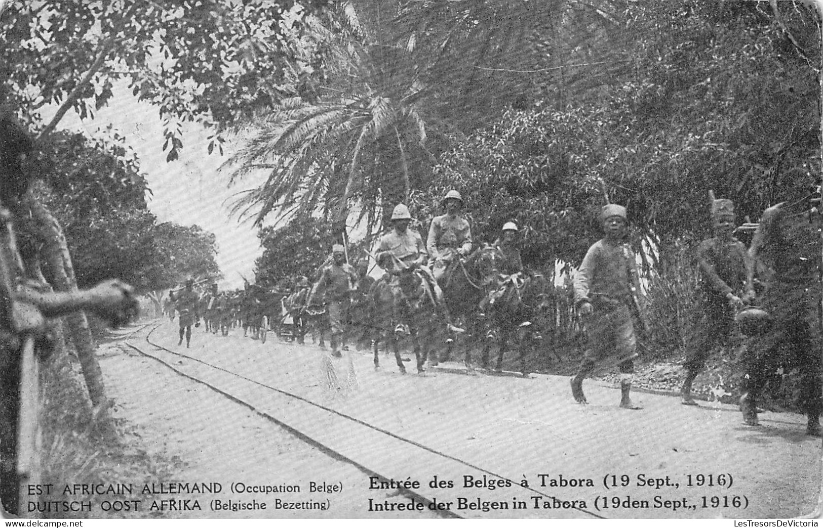AFRIQUE - TANZANIE - Entrée Des Belges à Tabora - 19 Sept 1916 - Carte Postale Ancienne - Tanzania