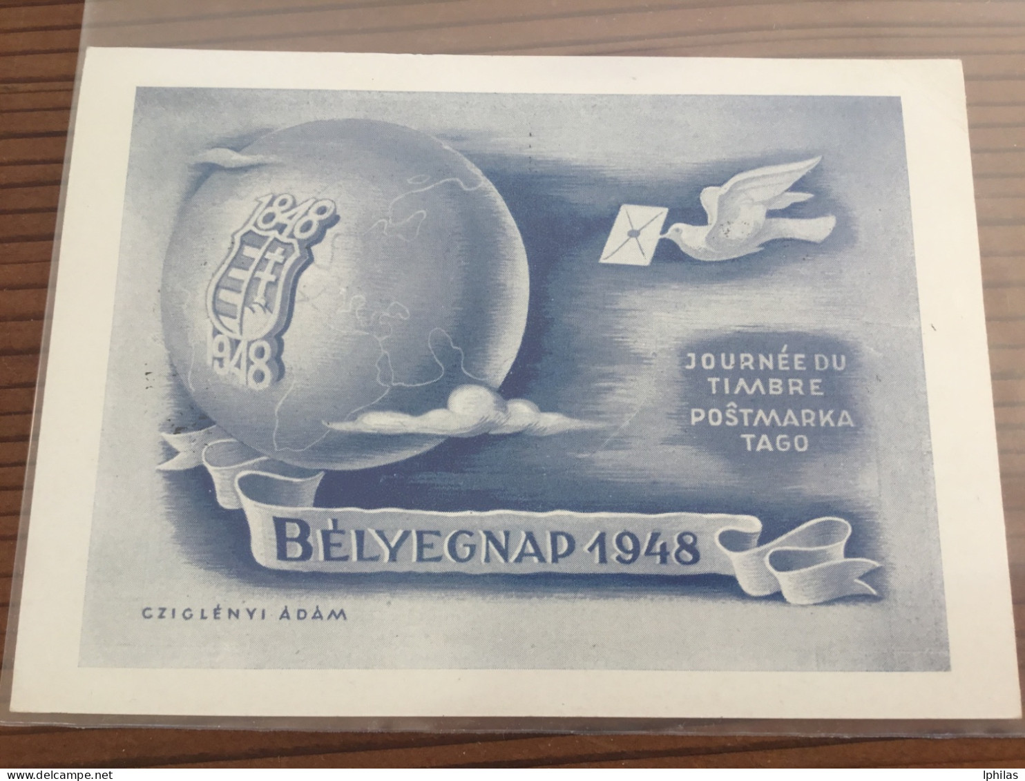 Ungarn Tag Der Briefmarke 1948 - Briefe U. Dokumente