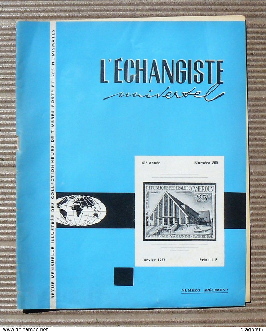 L'échangiste Universel : Numéro Specimen De Janvier 1967 - Français (àpd. 1941)