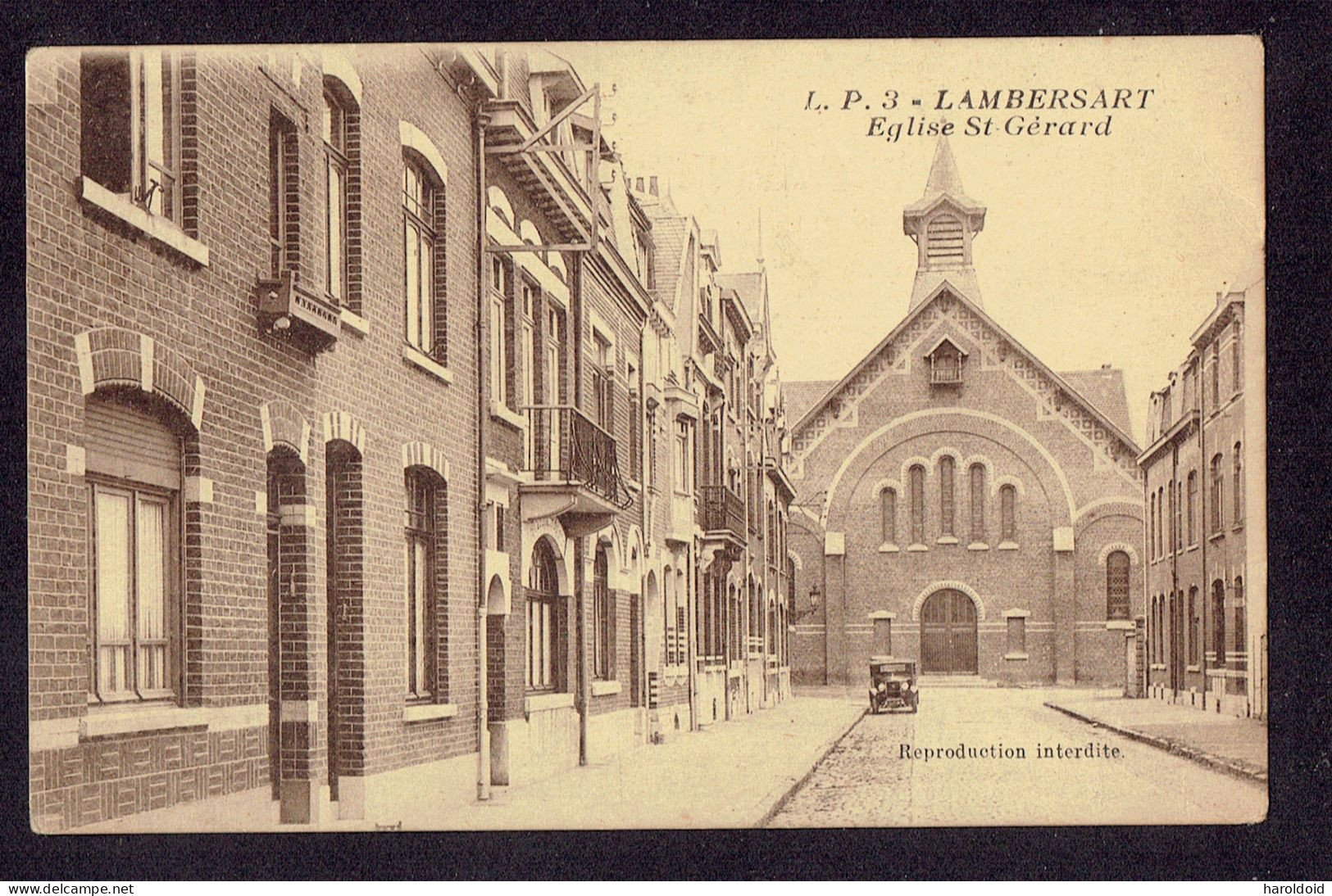 CPA 59 - LAMBERSART - EGLISE ST GERARD - Lambersart