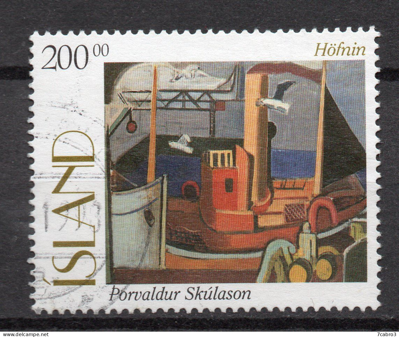 Islande Y&T N° 822  Mi N° 865 * Oblitéré - Used Stamps