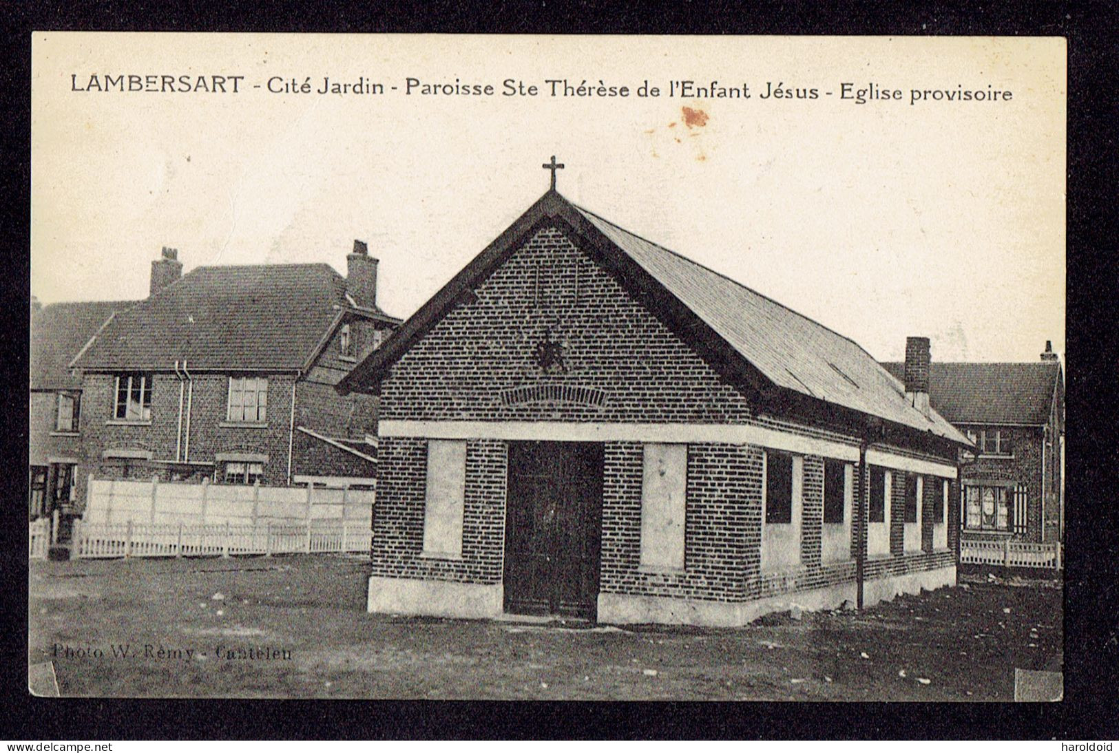 CPA 59 - LAMBERSART - CITE JARDIN - PAROISSE STE THERESE DE L'ENFANT JESUS - EGLISE PROVISOIRE - Lambersart