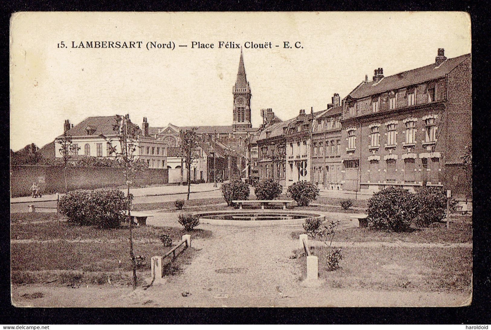 CPA 59 - LAMBERSART - 15 PLACE FELIX CLOUET - Lambersart