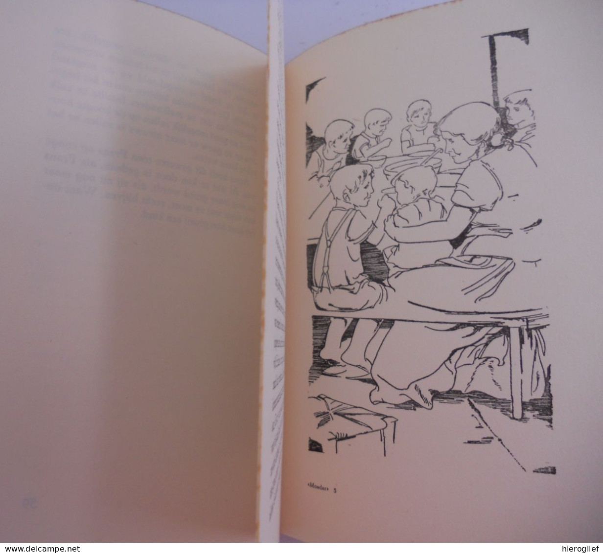 MOEDER door Gerard baron Walschap ° Londerzeel + Antwerpen Vlaams schrijver / 1950 - 1ste DRUK tekeningen Jozef Geerts
