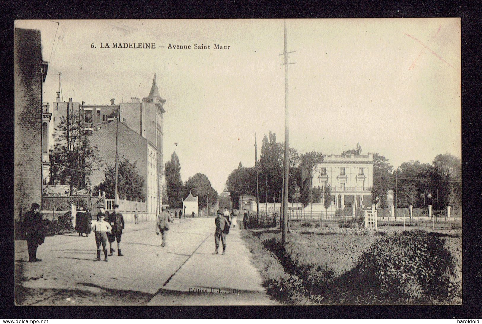 CPA 59 - LA MADELEINE - 6 AVENUE SAINT MAUR - La Madeleine