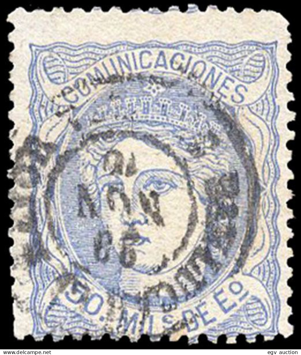 Sevilla - Edi O 107 - 50 M. - Mat Fech. Tp. II "Sanlúcar La Mayor" - Used Stamps