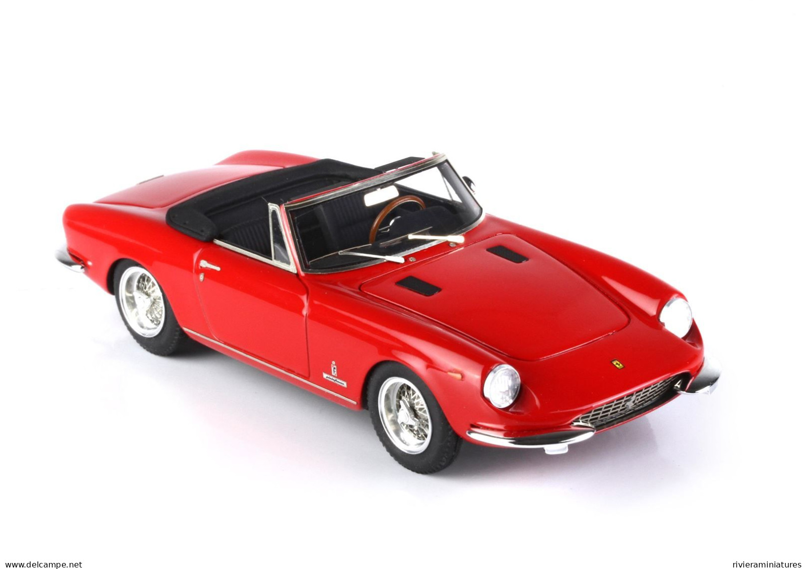 BBR - FERRARI 365 GTS - 1969 - Rouge - BBR CAR56C1 - 1/43 - BBR