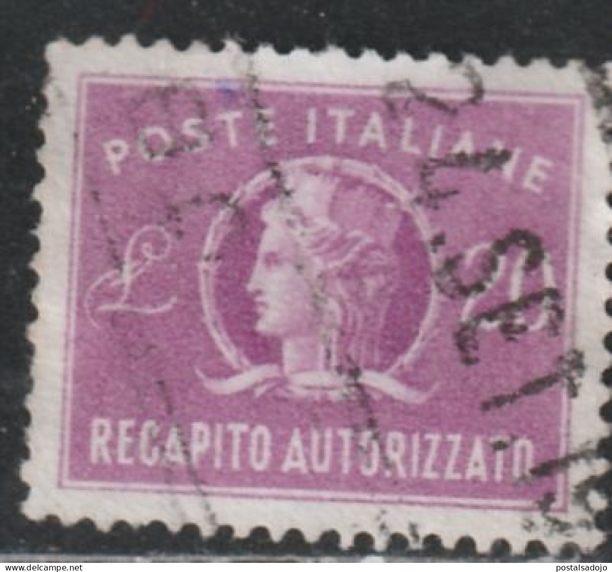 ITALIE 1895  // YVERT 34 // 1947 - Correo Urgente/neumático