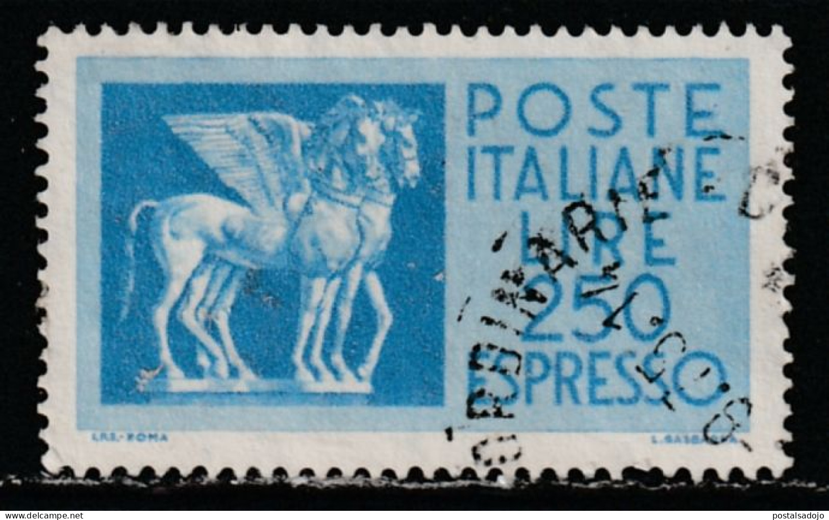 ITALIE 1898  // YVERT 46 // 1968-76 - Correo Urgente/neumático