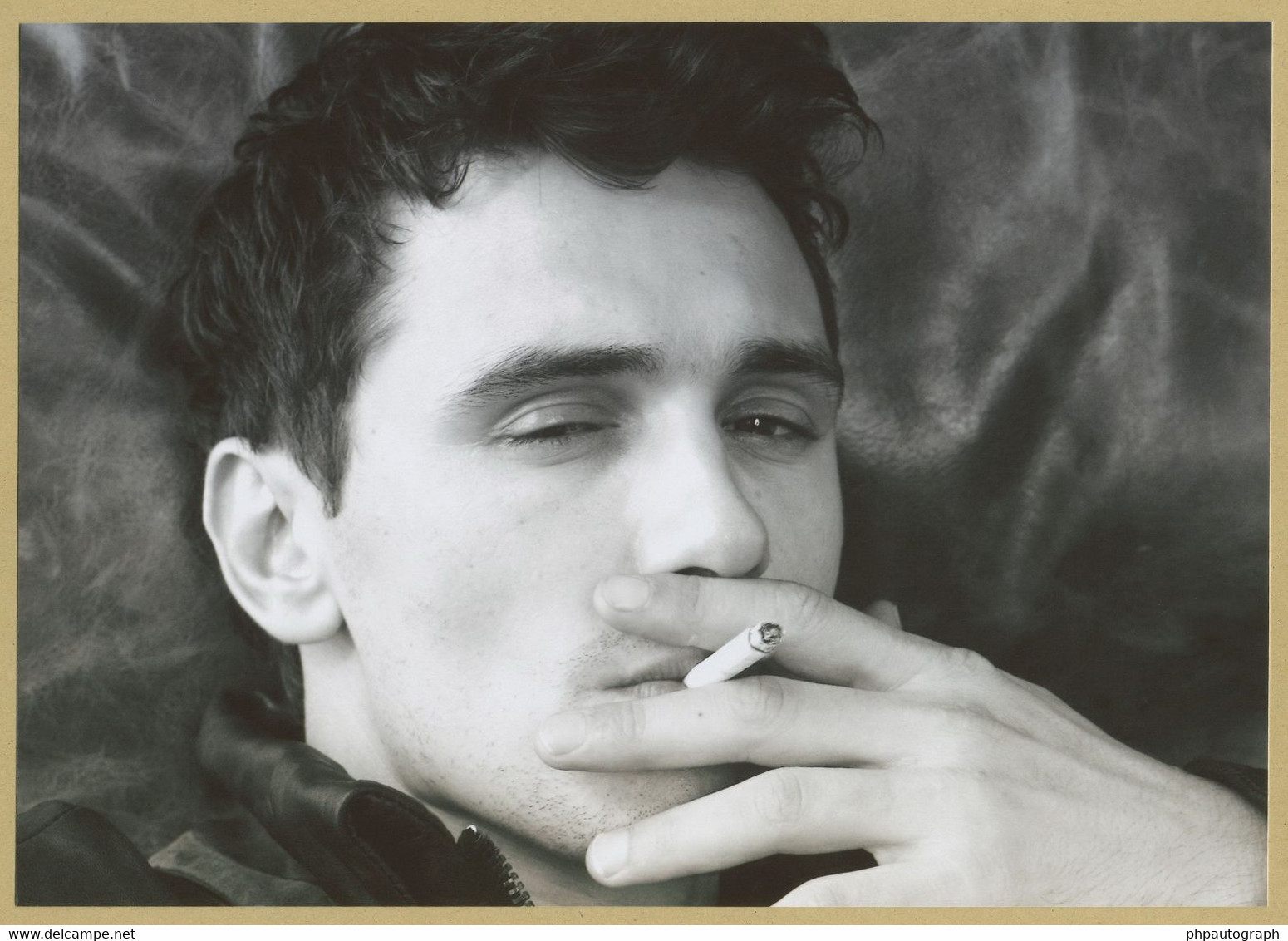 James Franco - American Actor - Rare Early Signed Card + Photo - Deauville 2001 - Actors & Comedians