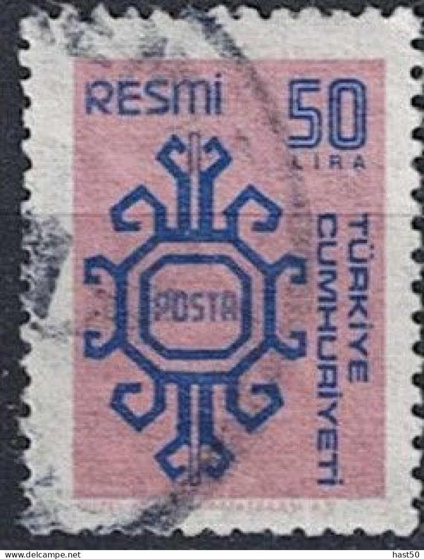 Türkei Turkey Turquie - Dienst/Service Ornamente (MiNr: 162) 1981 - Gest Used Obl - Official Stamps