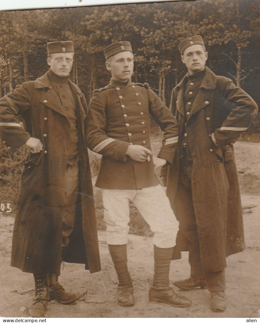 Deel Van Fotokaart SOLTAU 1915 Naar Frankrijk Via Belg Legerpost. - Prisonniers