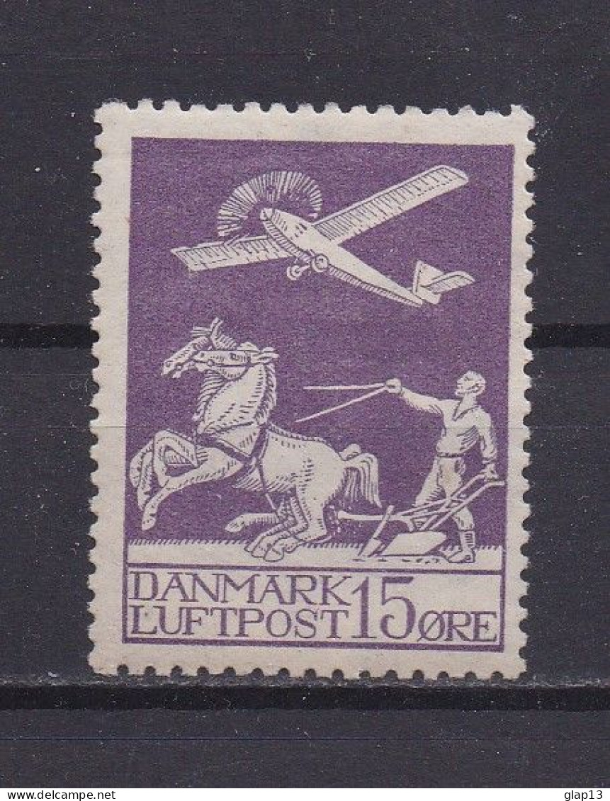 DANEMARK 1925 PA N°2 NEUF AVEC CHARNIERE - Luftpost