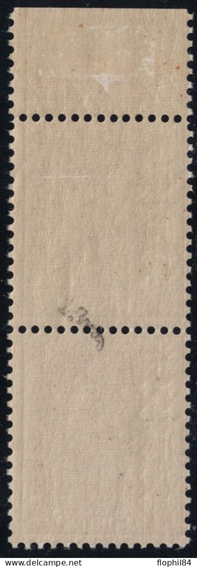 ALGERIE - N°39 -  VARIETE - PAIRE VERTICALE - DEGRADE DE COULEUR - ENCRAGE - NON SIGNALE - SIGNE BRUN - SANS TRACE DE CH - Oblitérés