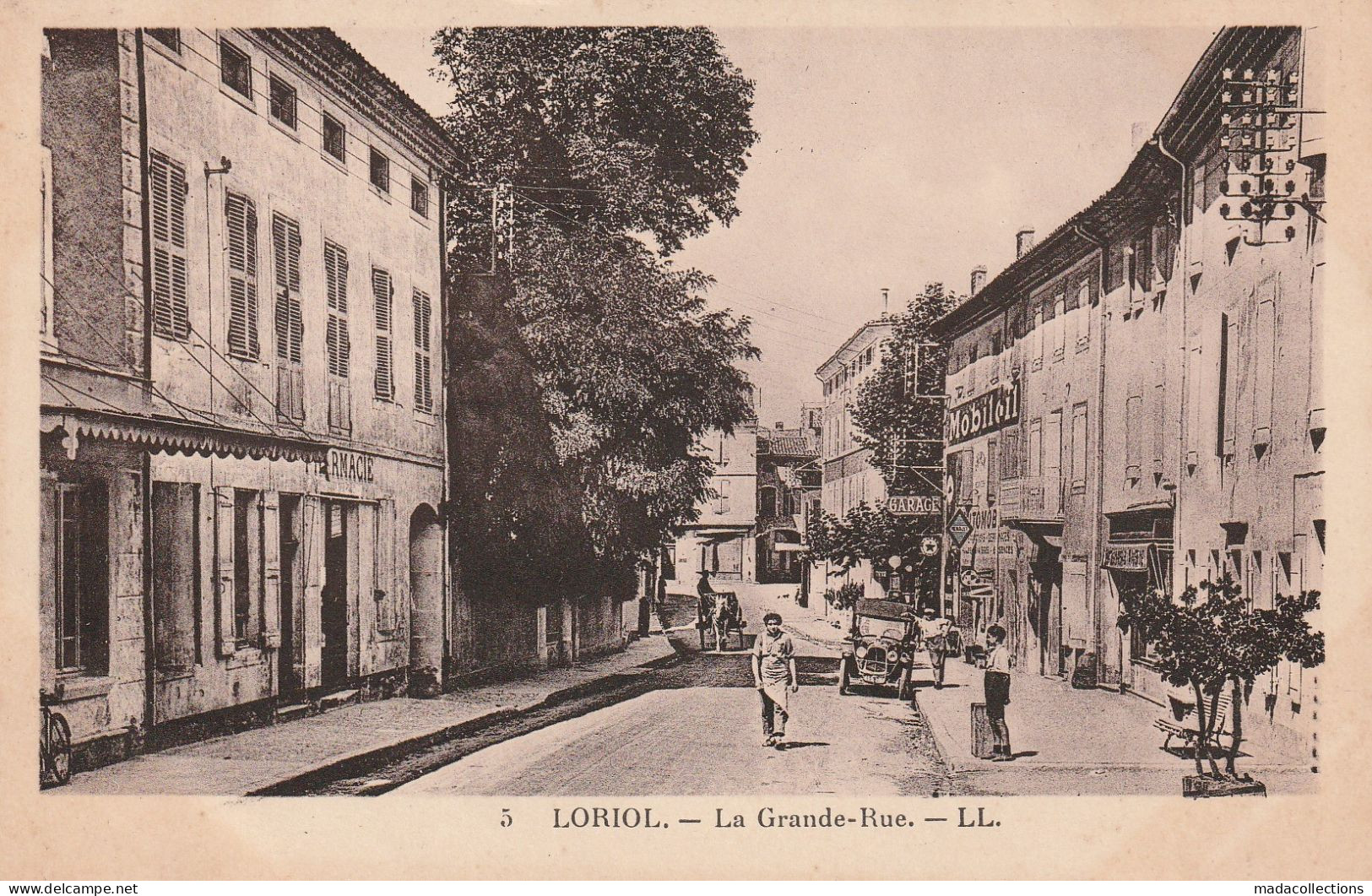 Loriol (26 - Drôme) La Grande Rue - Loriol