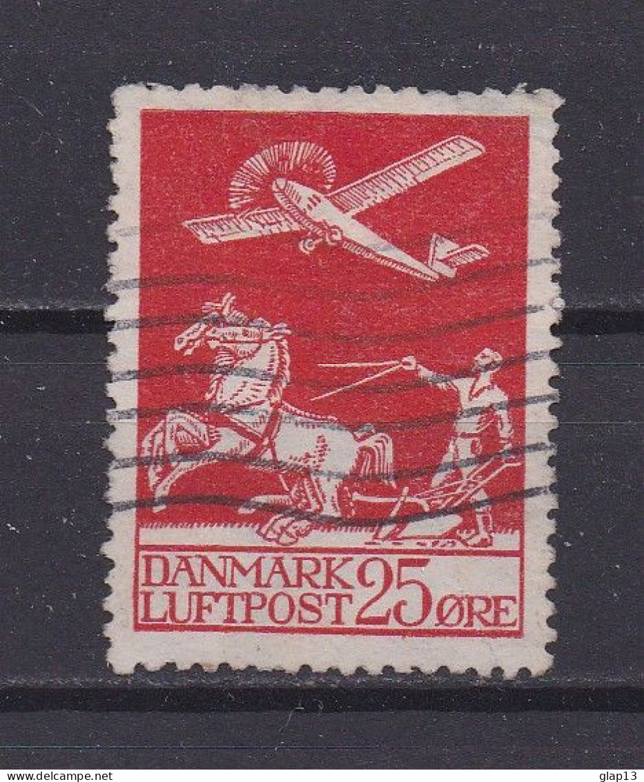 DANEMARK 1925 PA N°3 OBLITERE - Poste Aérienne