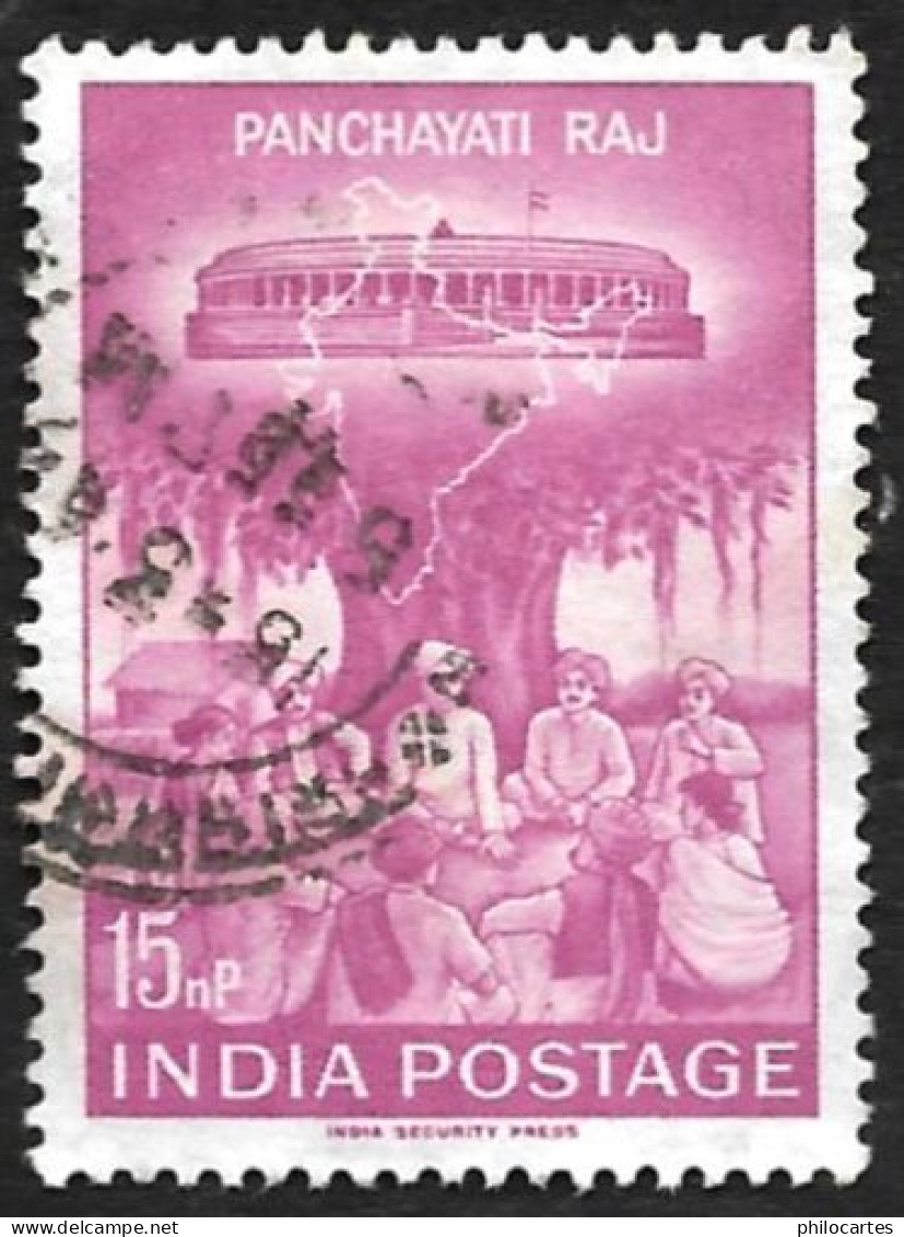 INDE  1962 -  YT  137  - Journée De La République   - Oblitéré - Used Stamps