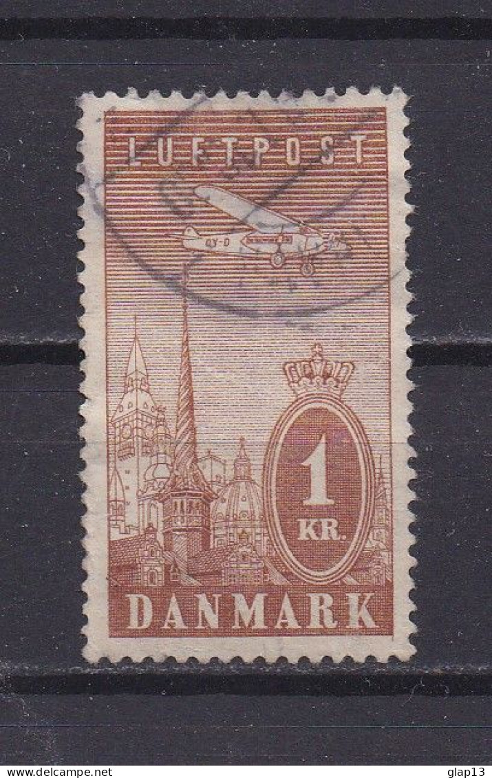 DANEMARK 1934 PA N°10 OBLITERE - Poste Aérienne