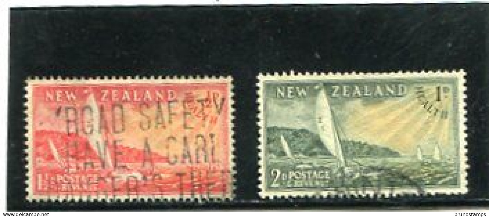 NEW ZEALAND - 1951  HEALTH  SET   FINE USED  SG 708/09 - Gebruikt