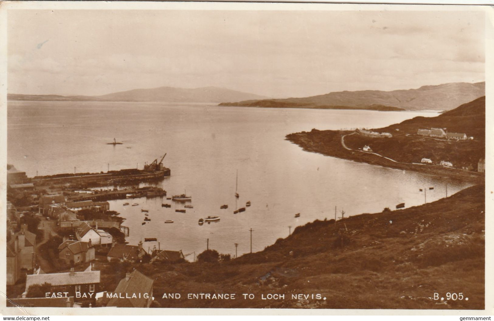 MALLAIG - EAST BAY AND ENTRANCE TO LOCH NEVIS - Renfrewshire