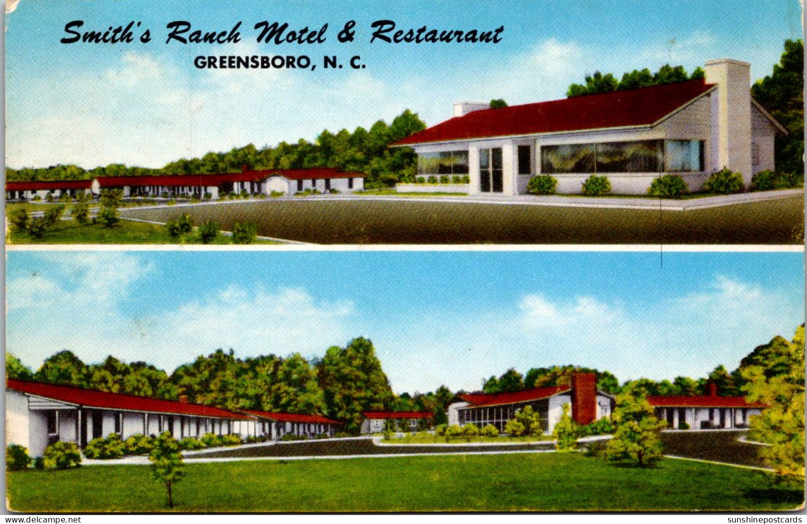 North Carolina Greensboro Smith's Ranch Motel & Restaurant - Greensboro