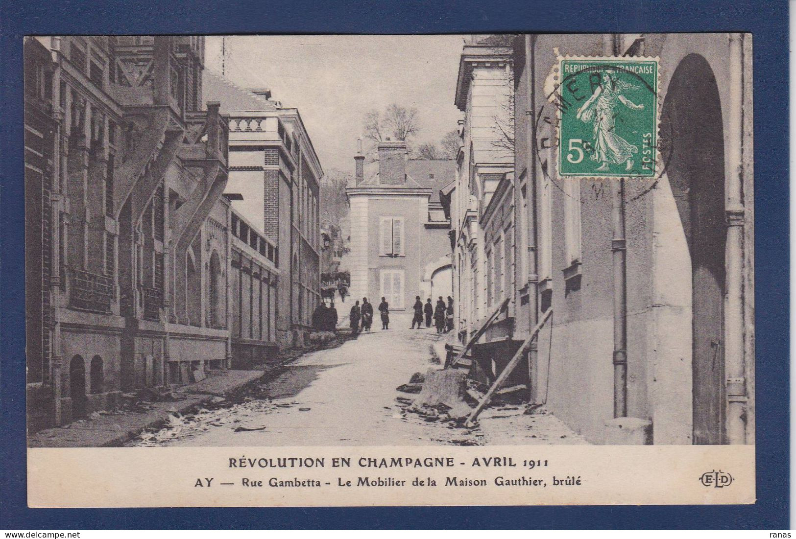 CPA [51] Marne > Ay En Champagne événements Viticoles - Ay En Champagne