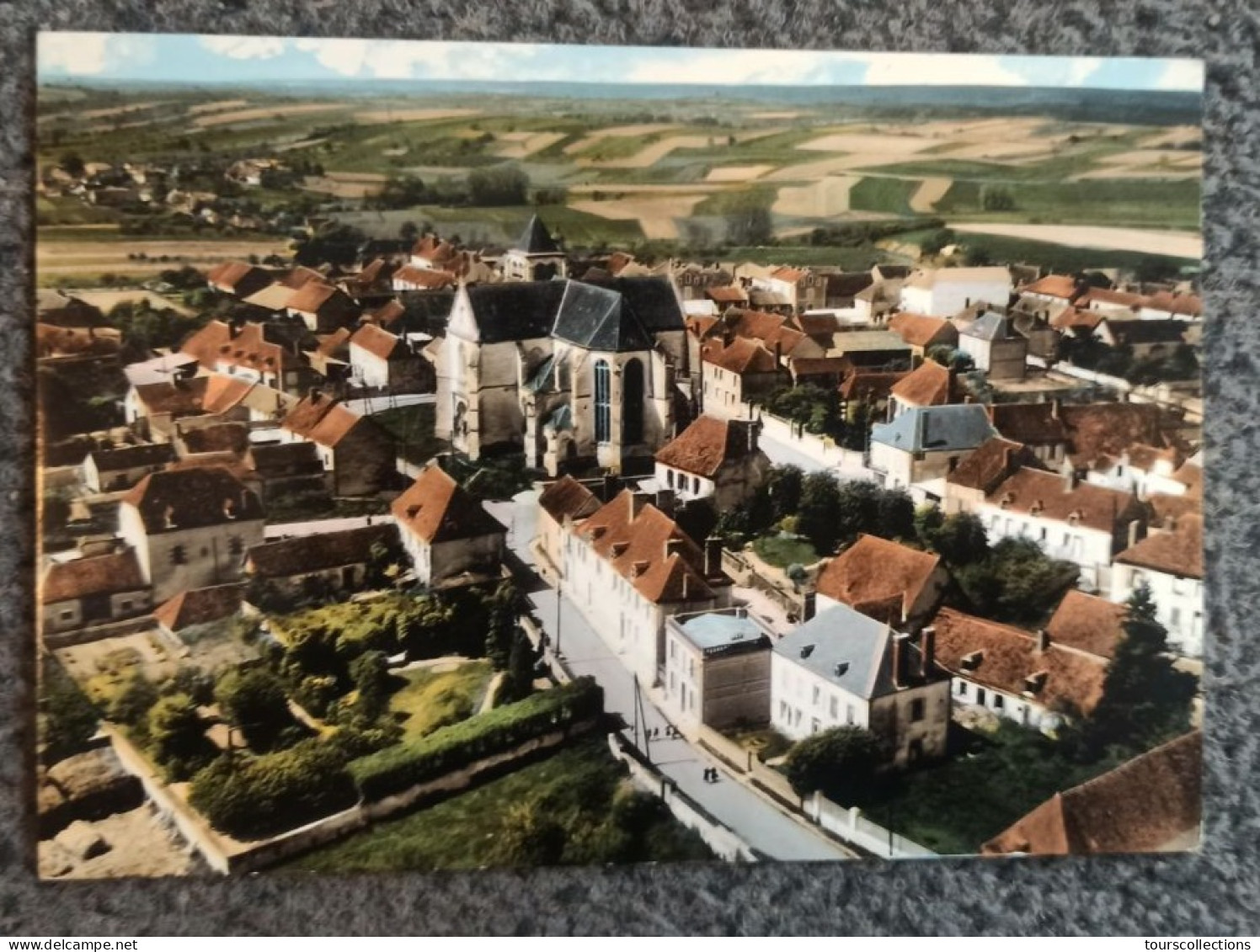 CPSM 89 - YONNE - NEUVY SAUTOUR - Vue Aérienne Vers 1975 - Neuvy Sautour