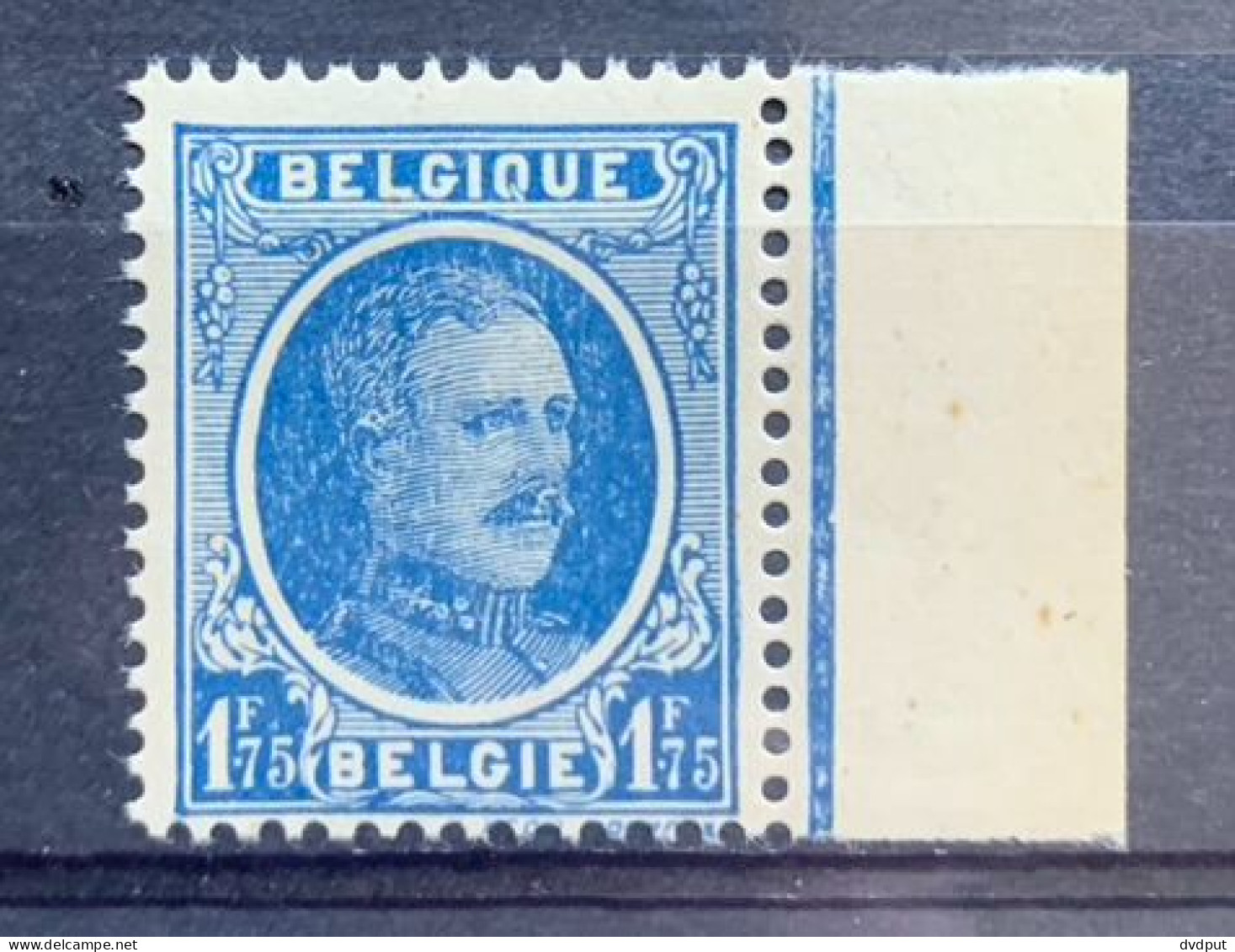België, 1927, Nr 257, Postfris **, Cur 'Houyoux Bovenaan + Wazige Druk' - 1901-1930