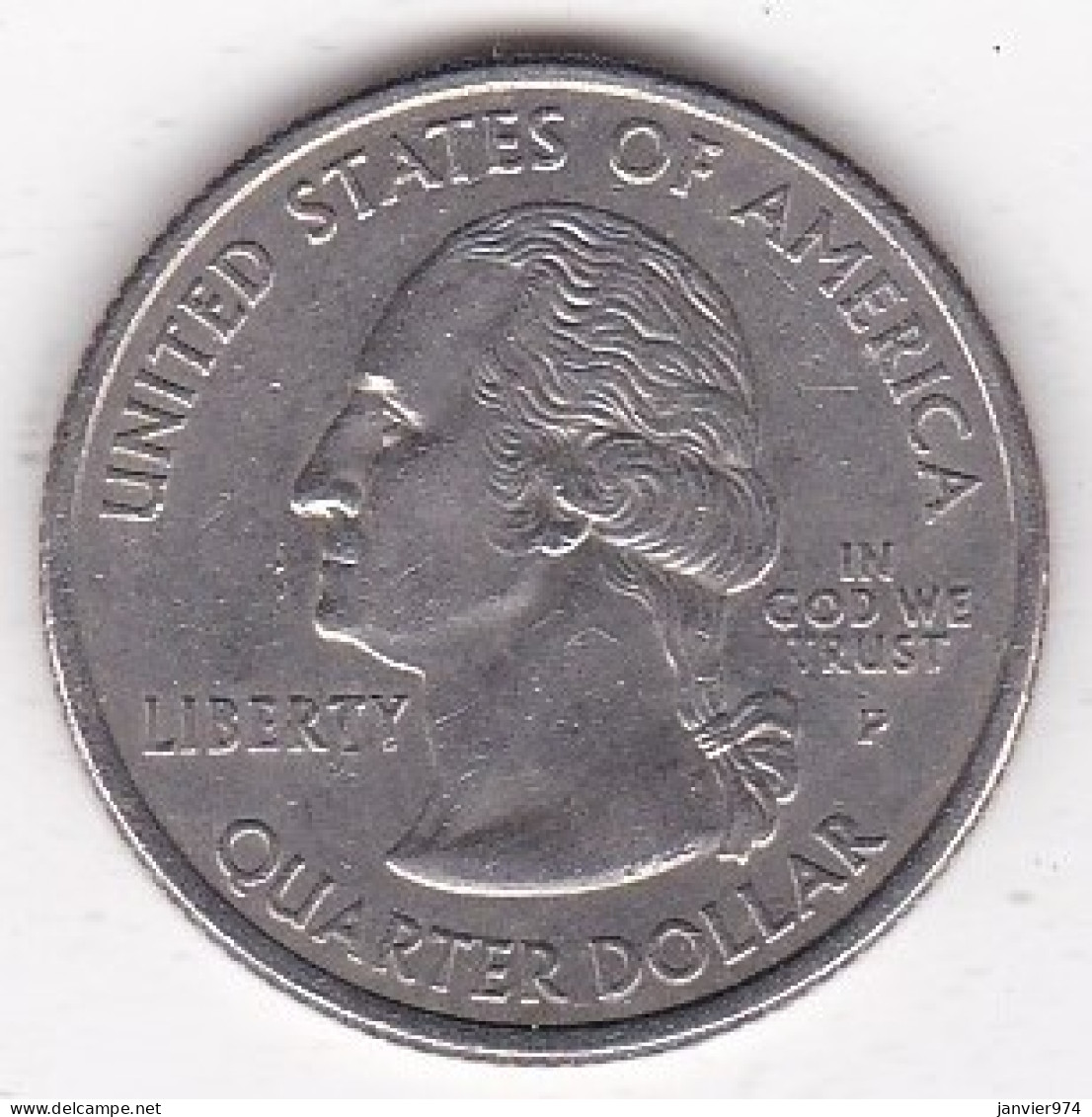 Nebraska  Quarter Dollar 2006 P, Georges Washington, Cupronickel KM# 383 - 1999-2009: State Quarters