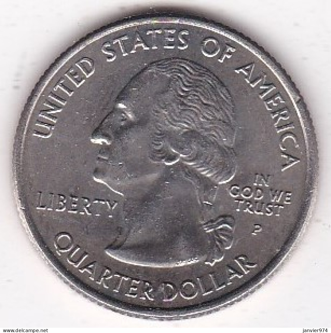 Washington Quarter Dollar 2007 P, Georges Washington, Cupronickel KM# 397 - 1999-2009: State Quarters