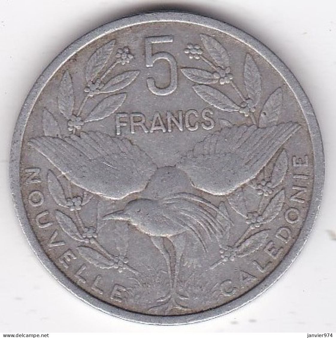 Nouvelle-Calédonie – Union Française. 5 Francs 1952. Aluminium - Neu-Kaledonien