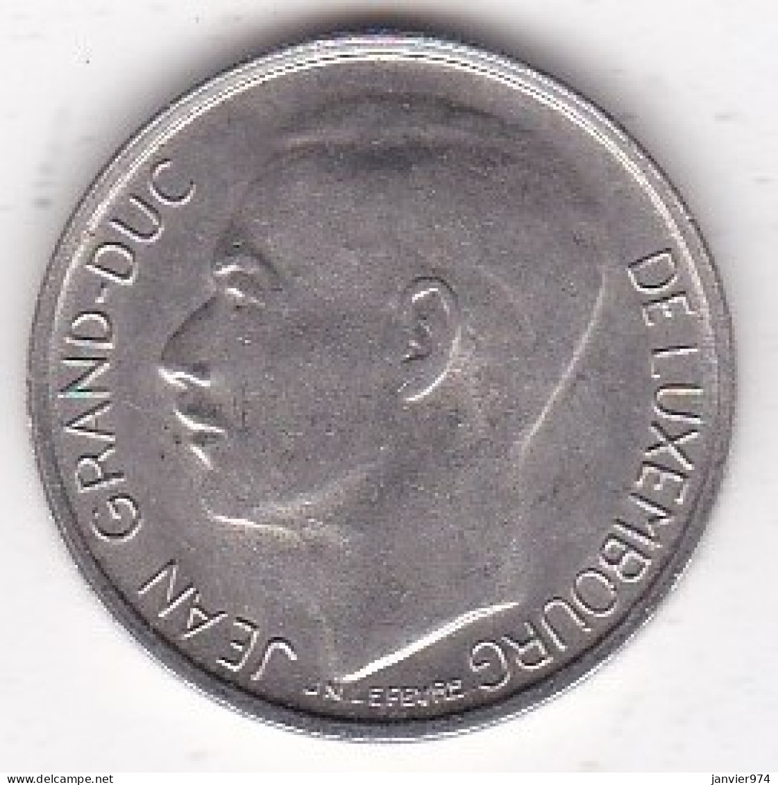 Luxembourg 1 Franc 1972 , Jean, En Cupronickel, KM# 55 - Luxembourg