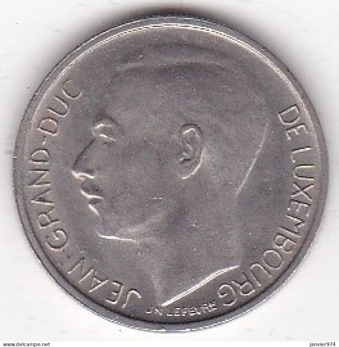 Luxembourg 1 Franc 1970 , Jean, En Cupronickel, KM# 55 - Luxemburgo