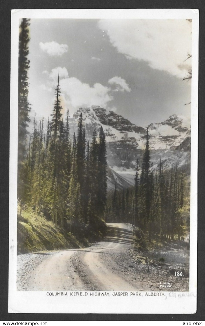 Jasper Park  Alberta - Columbia Icefield Highway - Postmarked 1939 With A Nice Stamp - No: 180 - Jasper