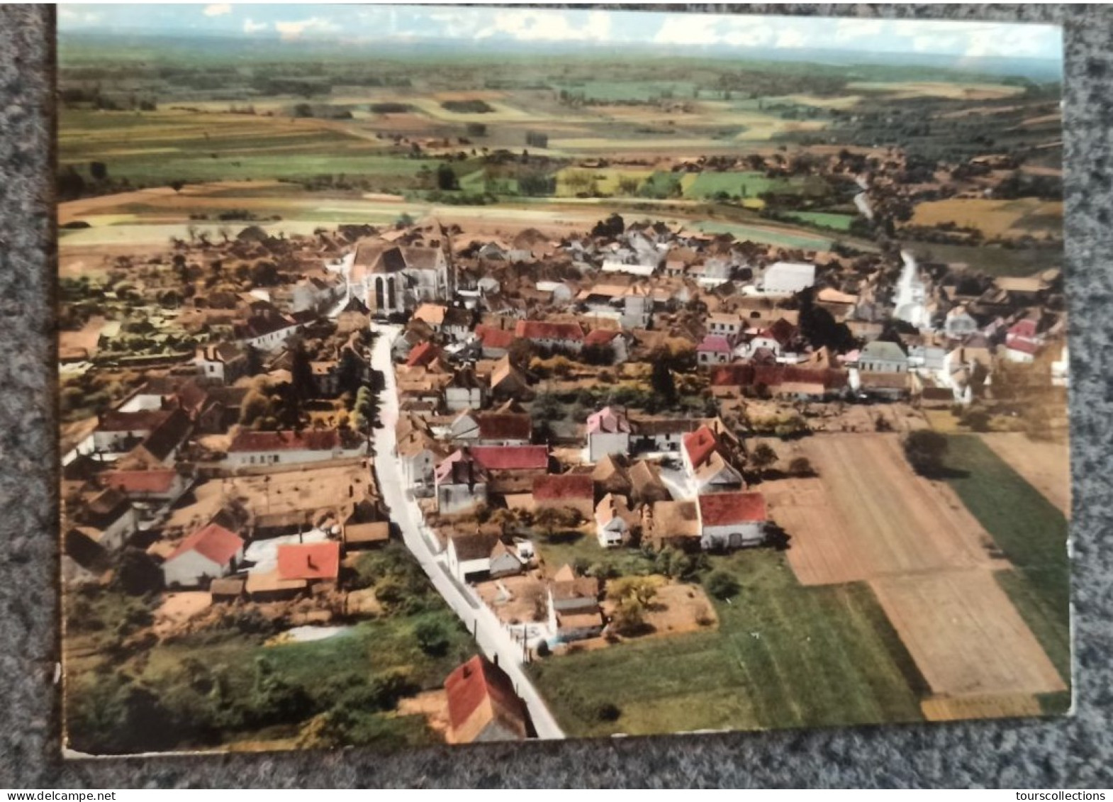 CPSM 89 - YONNE - NEUVY SAUTOUR - Vue Aérienne En 1975 - Neuvy Sautour