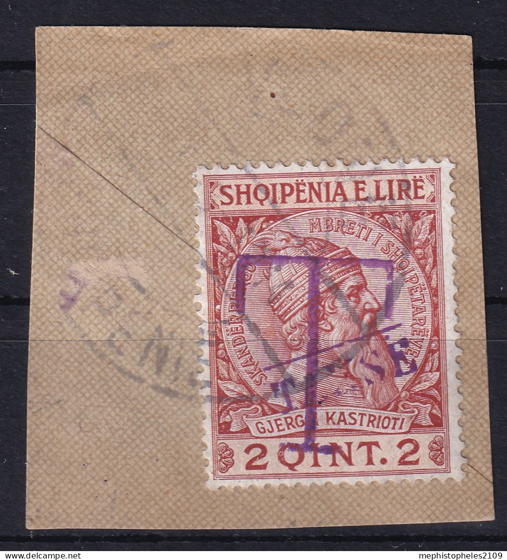 ALBANIA 1914 - Canceled - Sc# J1 - Postage Due - Albania