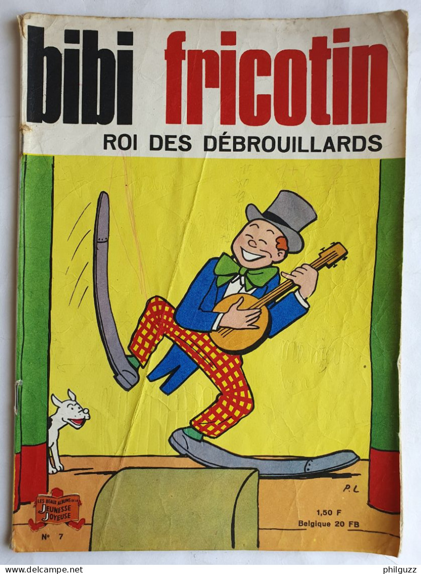 BD BIBI ET FRICOTIN 7 ROI DES DEBROUILLARDS Pierre LACROIX (2) - Bibi Fricotin