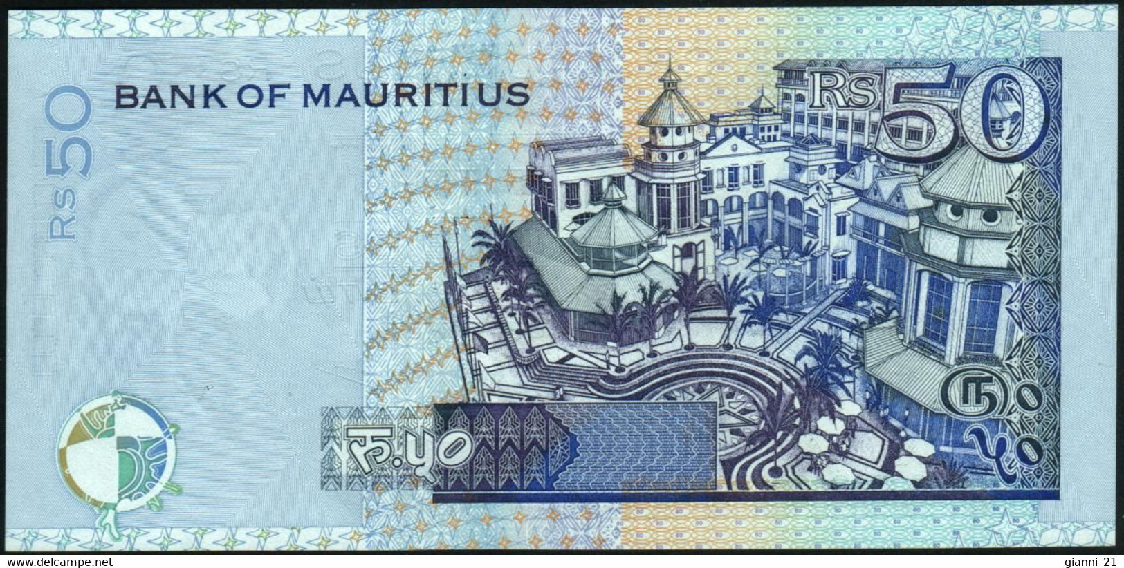 MAURITIUS - 50 Rupees 2001 UNC P.50 B - Mauritius
