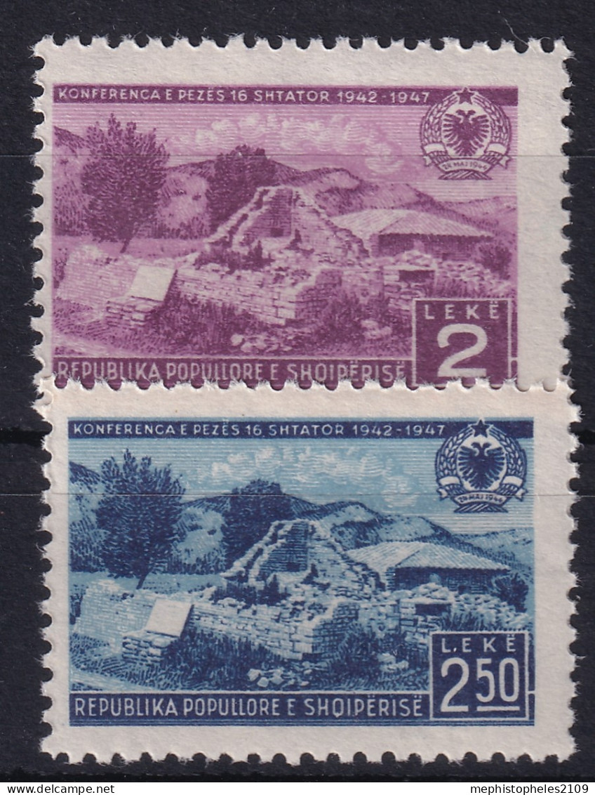 ALBANIA 1948 - MNH - Mi 430, 431 - Albania