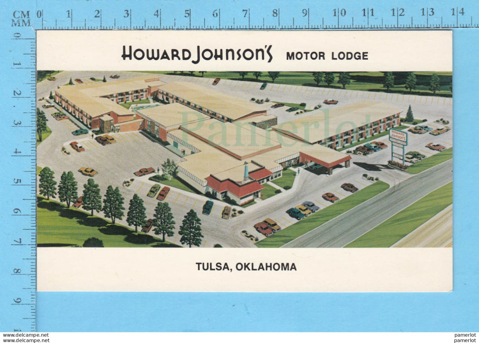 Vintage Post-Card,Howard Johnson's Motor Lodge Tulsa Oklahoma USA Carte Postale - Tulsa