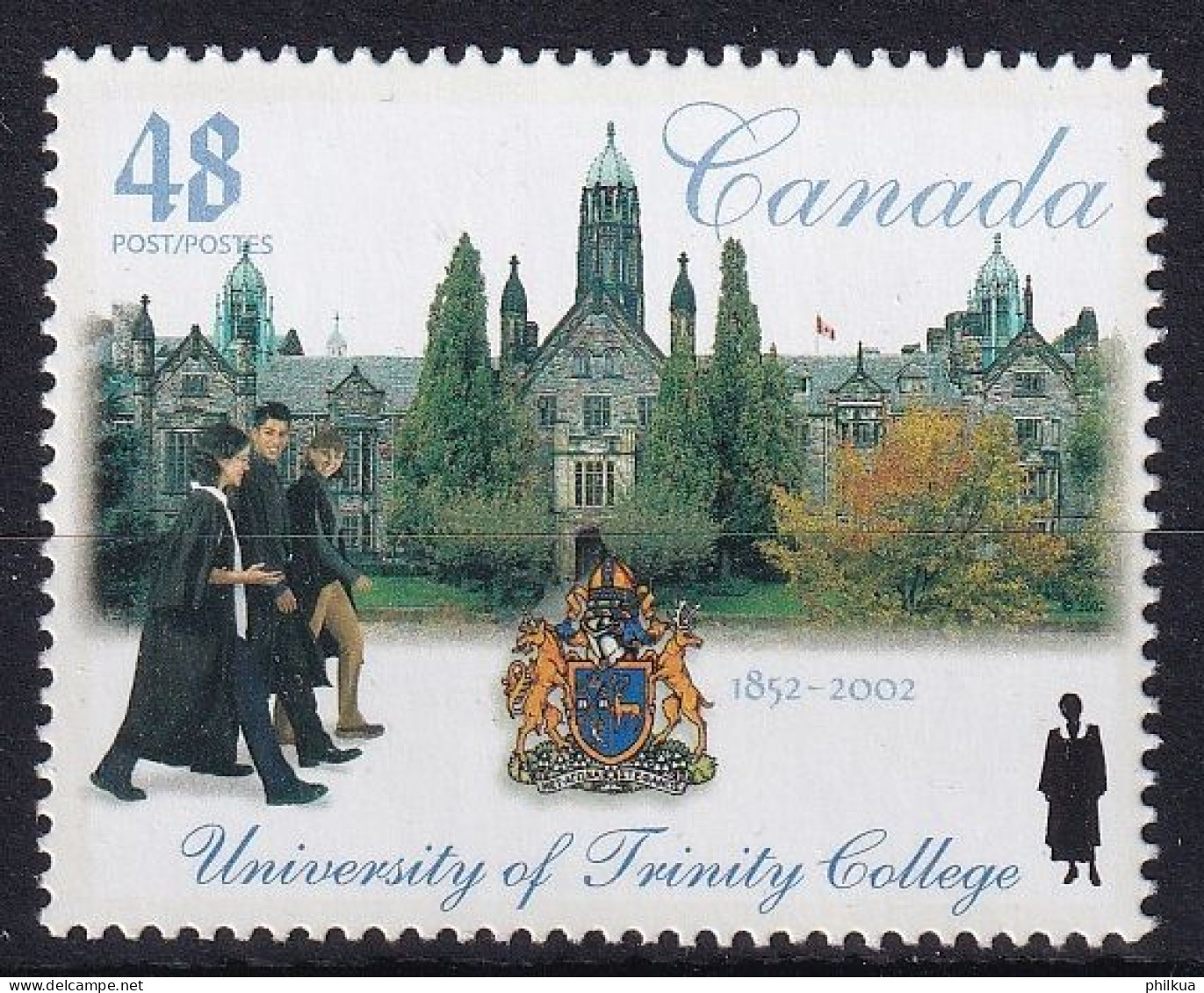 MiNr. 2044 Kanada (Dominion) 2002, 30. April. Universitäten (III): 150 Jahre University Of Trinity - Postfrisch/**/MNH - Ongebruikt