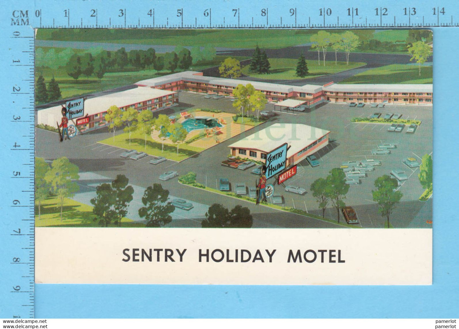 Vintage Post-Card, Sentry Holiday Motel Helena Montana USA Carte Postale - Helena