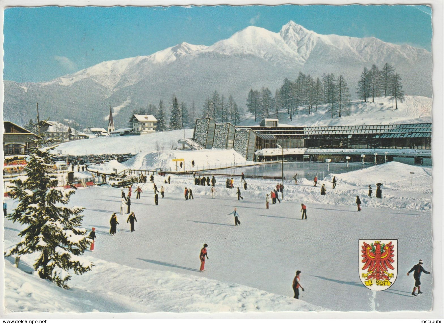 Seefeld, Eislaufplatz, Tirol, Österreich - Seefeld