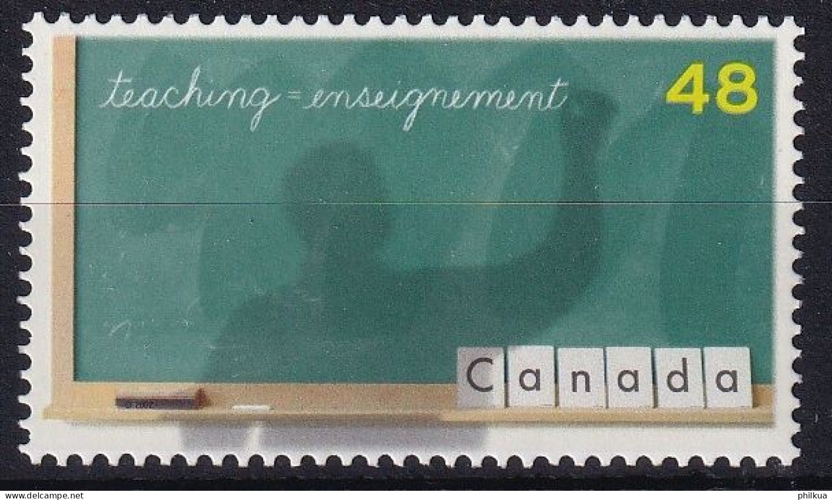 MiNr. 2082 Kanada (Dominion) 2002, 4. Okt. Internationaler Tag Des Lehrers - Postfrisch/**/MNH - Nuevos