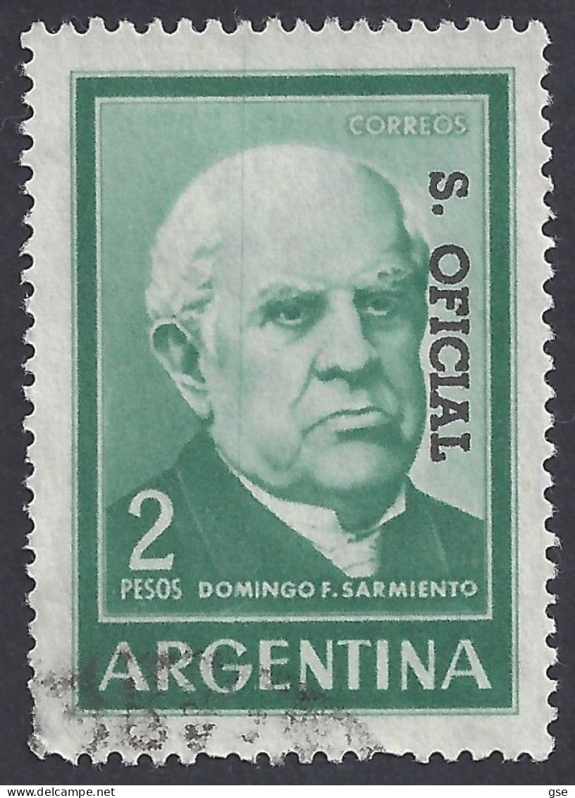 ARGENTINA 1965-7 - Yvert S404° - Servizio | - Usati