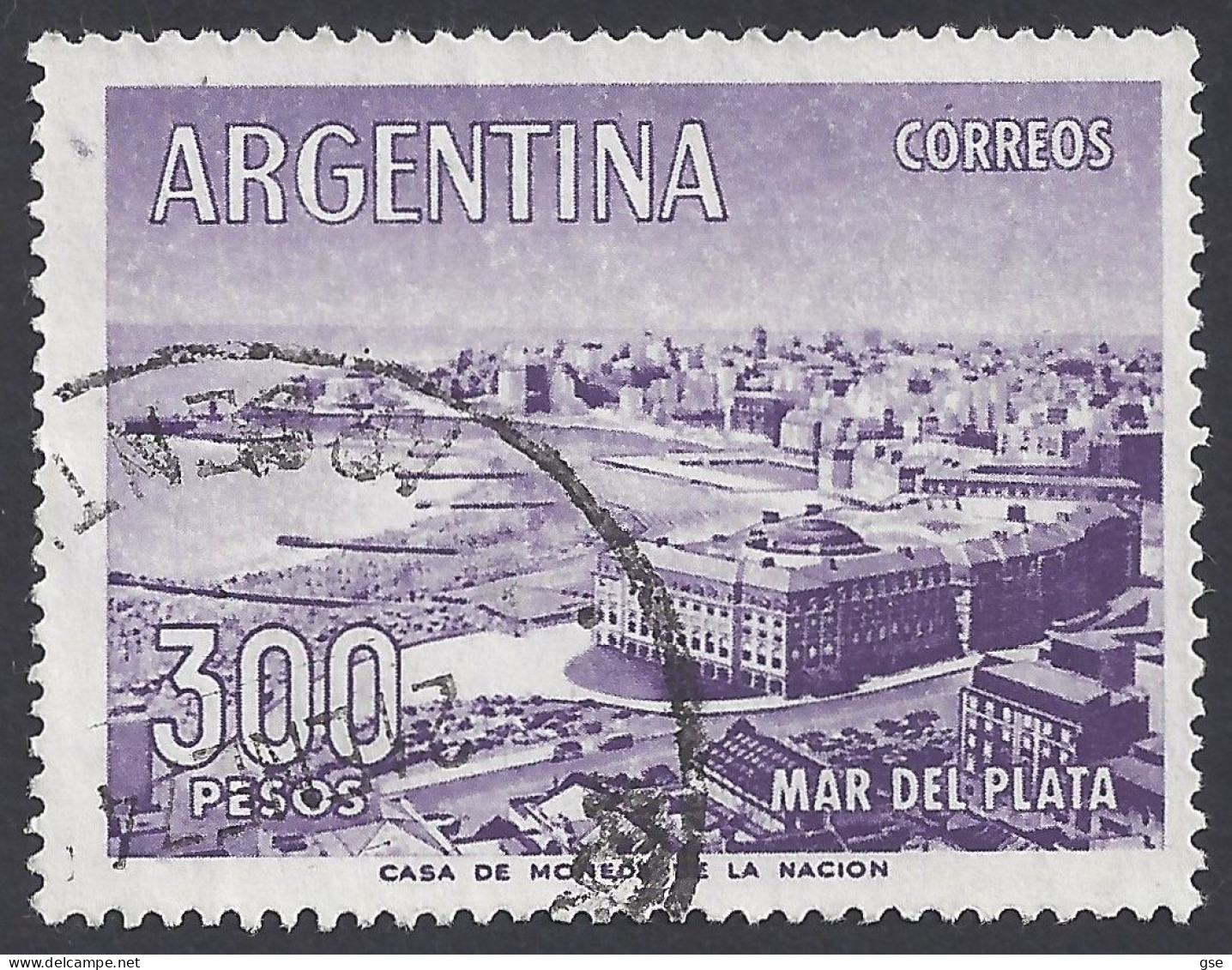 ARGENTINA 1959-62 - Yvert 606F° - Serie Corrente | - Gebraucht
