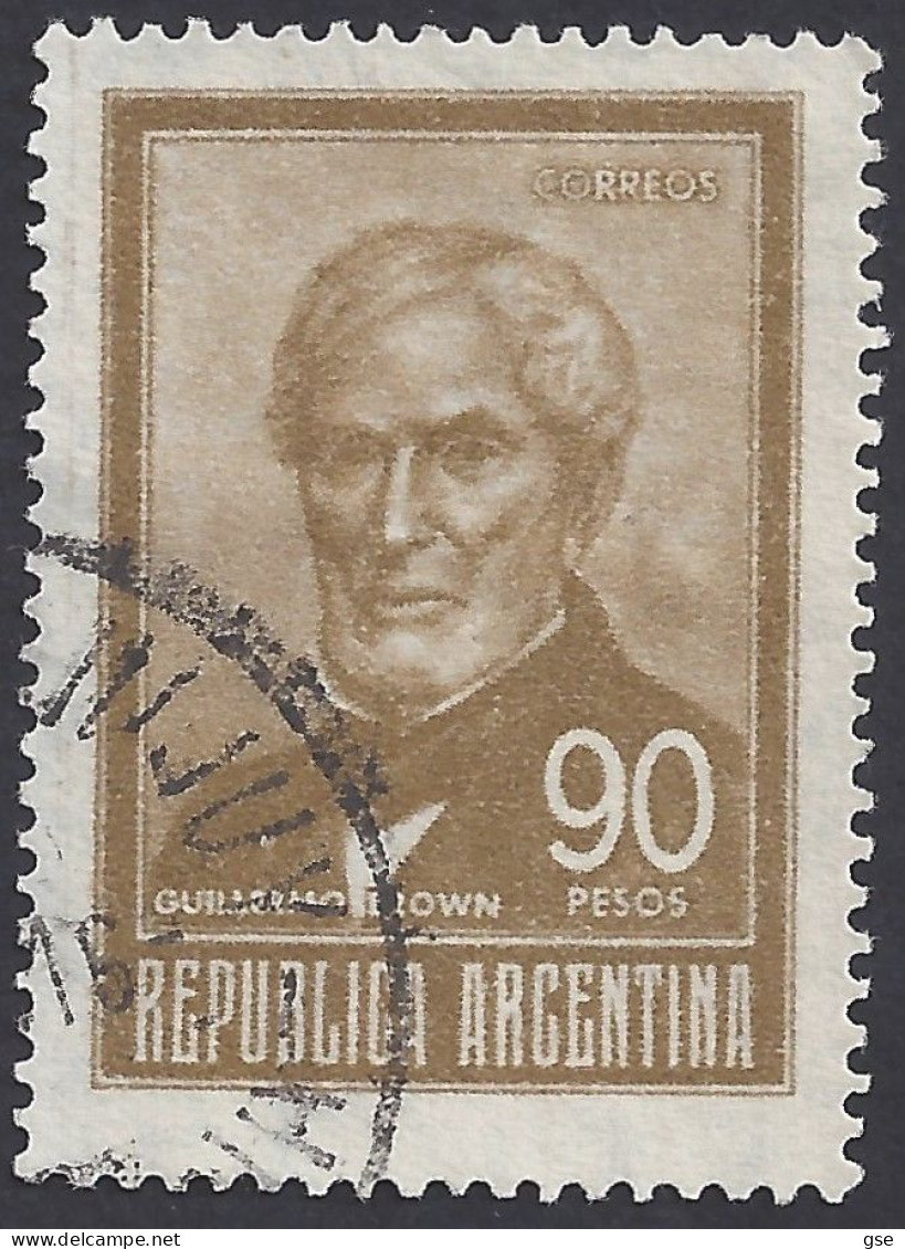ARGENTINA 1966-7 - Yvert 783° - Brown | - Usati