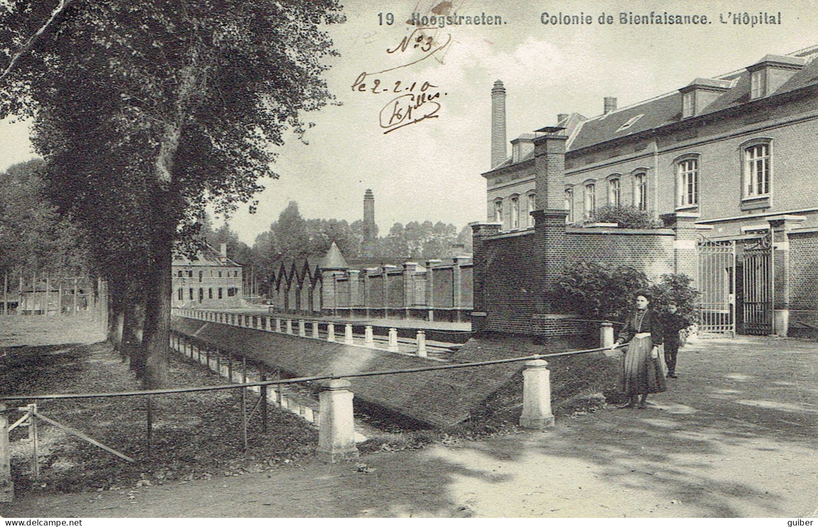 Hoogstraeten N°19 L'hopital  Colonie De Bienfaisance Coin Sup. Gauche!! - Hoogstraten