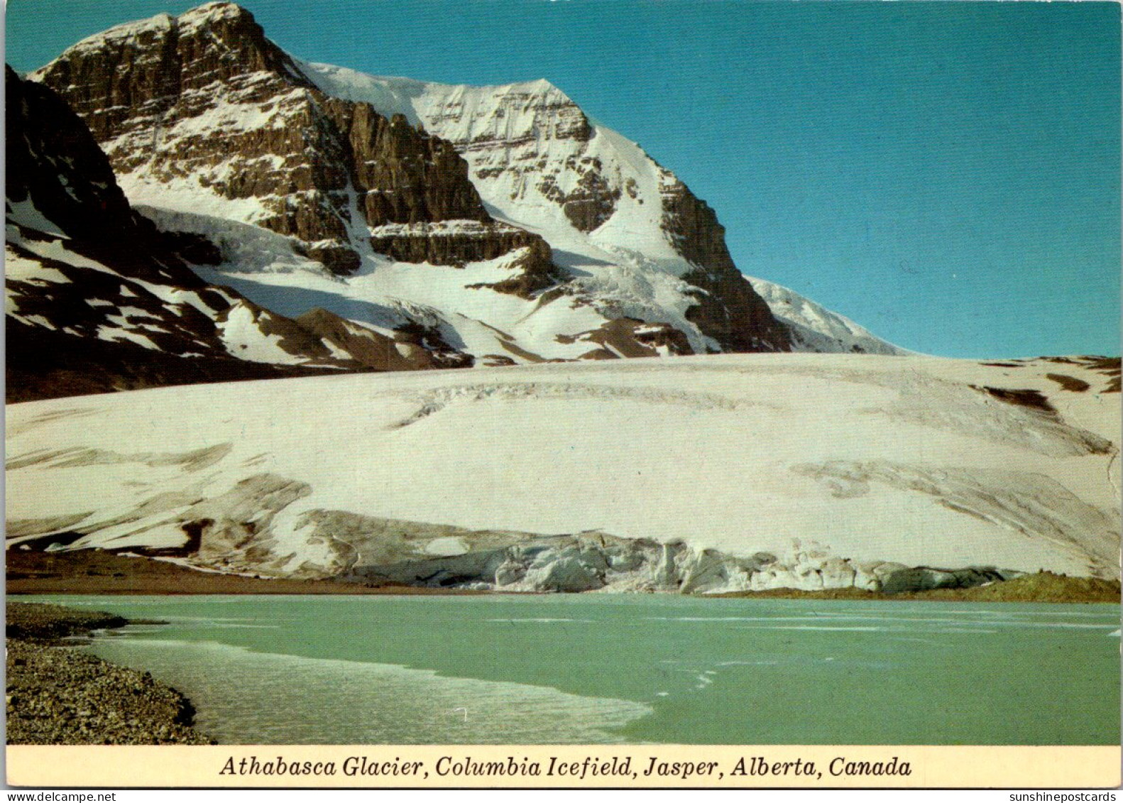 Canada Jasper Colubmia Icefield Athabasca Glacier - Jasper